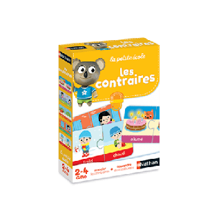 Les contraires – Jeux d’apprentissage-2 à 4 ans – Nathan