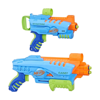 STARTER SET 2 PISTOLETS NERF ELITE JUNIOR ULTIMATE – HASBRO