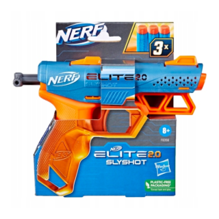 PISTOLET NERF ELITE 2.0 SLYSHOT + 3 FLECHETTES – HASBRO