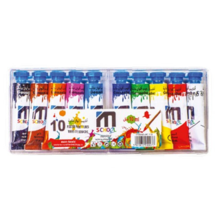 Gouaches 10 tubes M.School