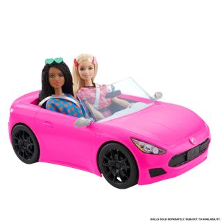 Barbie - Cabriolet Rose - Voiture De Poupée