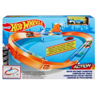 Hot Wheels - Champion Du Circuit Rapide - Petite Voiture 