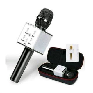 Microphone Bluetooth Karaoke Sans Fil Q7 – Haut-parleur Portable